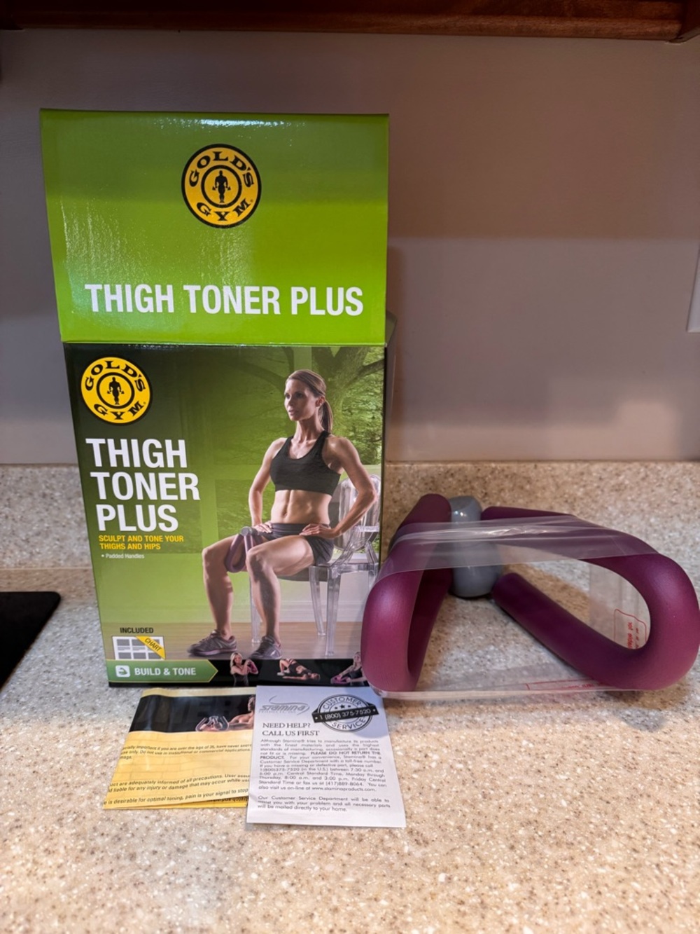 Gold's Gym Thigh Toner Plus - New in box with Instructions